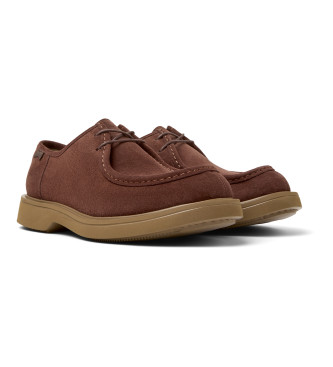 Camper Brown Norman Leather Shoes