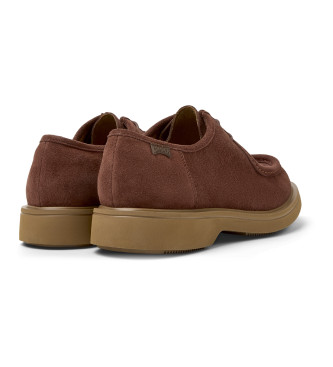 Camper Brown Norman Leather Shoes