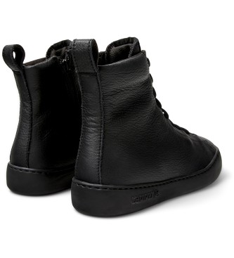 Camper Stivaletti Peu Touring in pelle nera