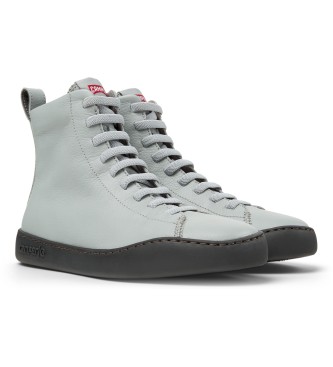 Camper Bottines Peu Touring en cuir bleu
