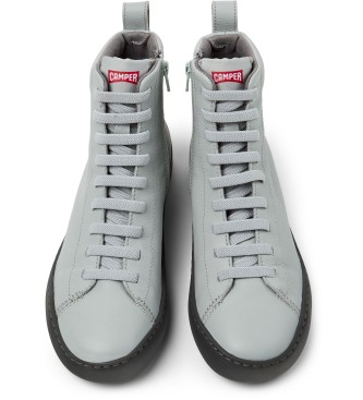 Camper Bottines Peu Touring en cuir bleu