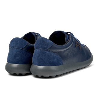 Camper Pantofole in pelle XLF Navy Balls