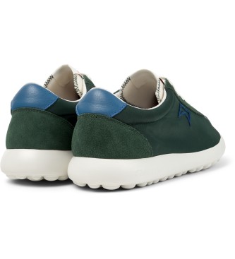 Camper Chaussures en cuir Pelotas XLF vertes