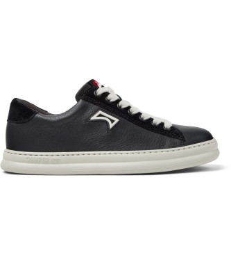 Camper Runner Four chaussures en cuir noir