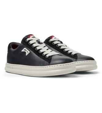 Camper Runner Four chaussures en cuir noir