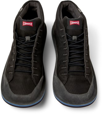 Camper Kfer Lederschuhe schwarz