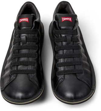 Camper Kfer Lederschuhe schwarz