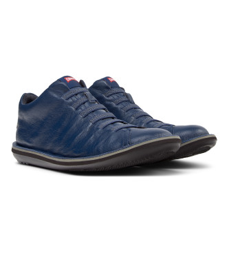 Camper Pantofole in pelle Navy Beetle