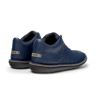 Camper Pantofole in pelle Navy Beetle
