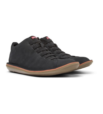 Camper Usnjene superge Beetle temno sive barve