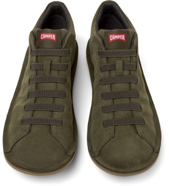 Camper Beetle grna sneakers i lder