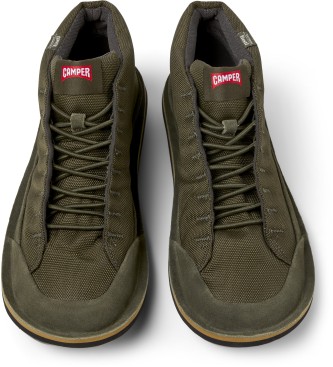 Camper Beetle grna sneakers i lder