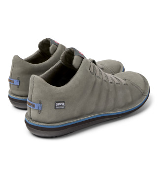 Camper Sneakers in pelle grigia Beetle
