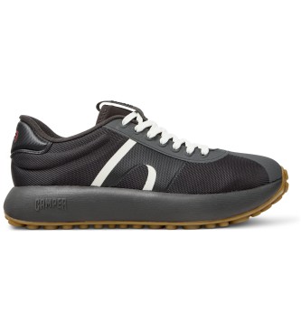 Camper Sapatilhas de couro cinzentas Pelotas Athens