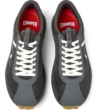 Camper Sapatilhas de couro cinzentas Pelotas Athens
