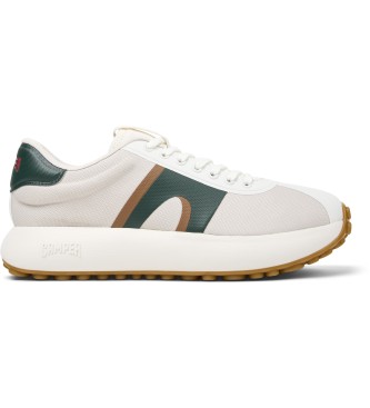 Camper Pantoufles en cuir beige Pelotas Athens