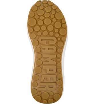 Camper Pantoufles en cuir beige Pelotas Athens