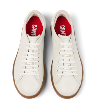 Camper Sapatilhas de couro branco Pelotas Soller