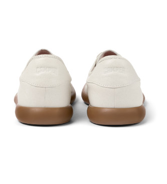 Camper Sapatilhas de couro branco Pelotas Soller