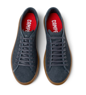 Camper Zapatillas de piel Pelotas Soller marino