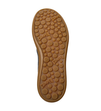 Camper Zapatillas de piel Pelotas Soller marino
