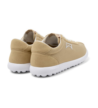 Camper Chaussures en cuir Pelotas XLF beige