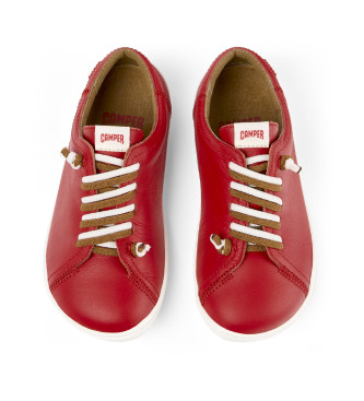 Camper Peu Cami rote Lederschuhe