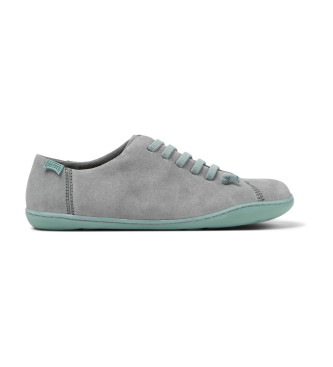 Camper Baskets Peu Cami en cuir gris