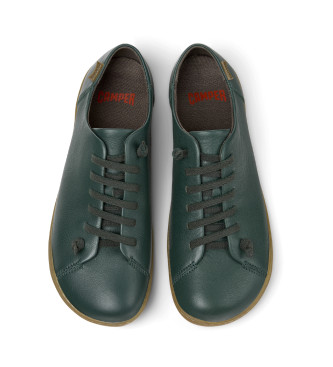 Camper Sneakers Peu Cami in pelle verde