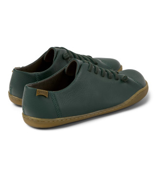 Camper Sneakers Peu Cami in pelle verde