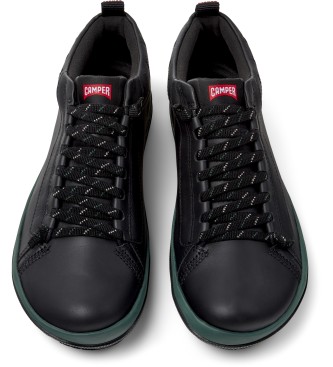 Camper Peu Pista GM schwarz Leder Turnschuhe