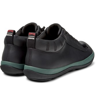 Camper Peu Pista GM schwarz Leder Turnschuhe