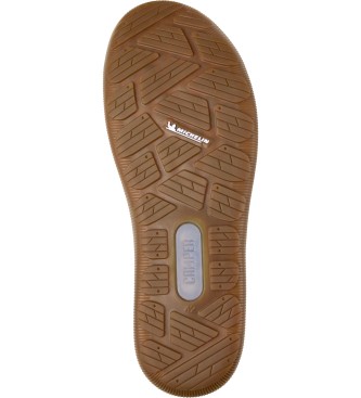 Camper Peu Pista GM Braun Leder Turnschuhe