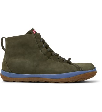 Camper Chaussures en cuir Peu Pista GM vert
