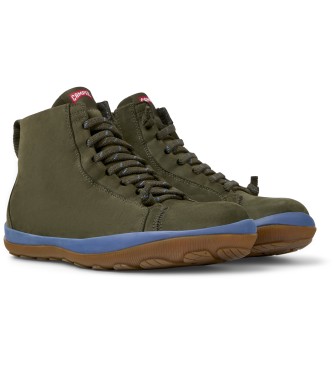 Camper Chaussures en cuir Peu Pista GM vert
