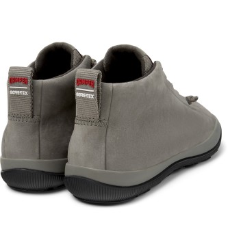 Camper Peu Pista Gm grau Leder Schuhe