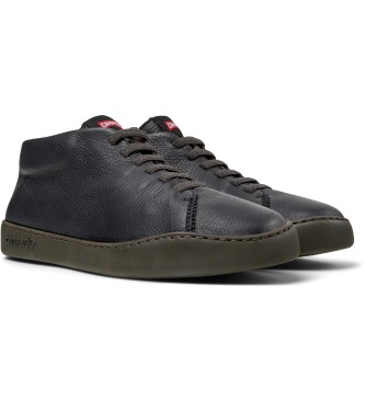 Camper Chaussures Peu Touring en cuir noir