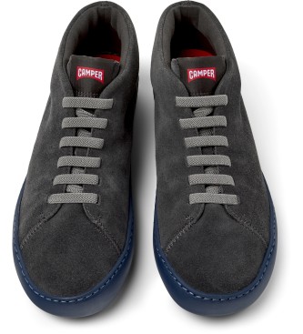 Camper Peu Touring Lederschuhe grau