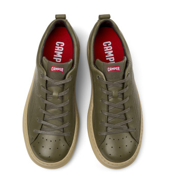 Camper Runner Four grna sneakers i lder