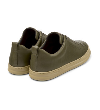 Camper Runner Four grna sneakers i lder