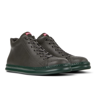Camper Sneakers Runner Four in pelle marrone grigiastro