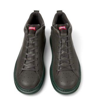Camper Sneakers Runner Four in pelle marrone grigiastro