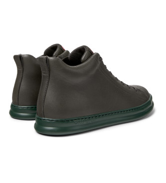 Camper Sneakers Runner Four in pelle marrone grigiastro