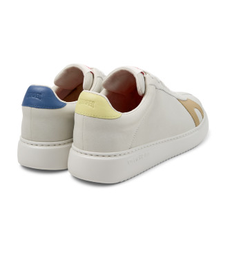 Camper Zapatillas de piel Runner K21 Twins blanco