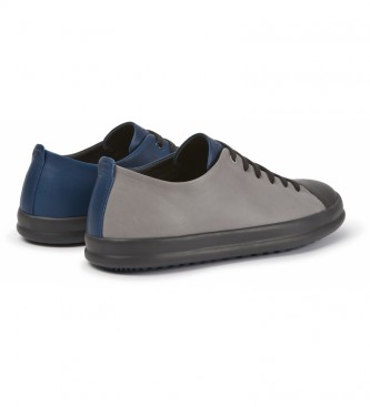 CAMPER Chaussures en cuir TWS gris, bleu