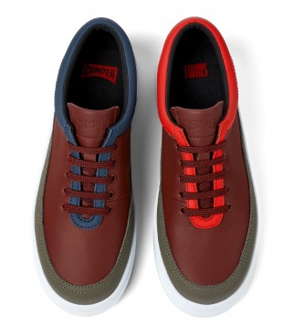 Camper Leather Sneakers TWS red