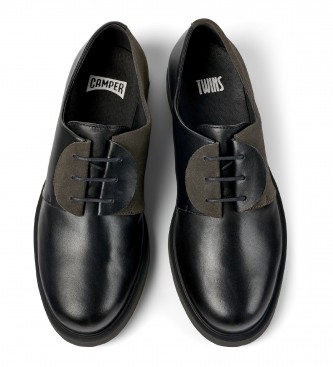 Camper Sapatos de couro TWS preto