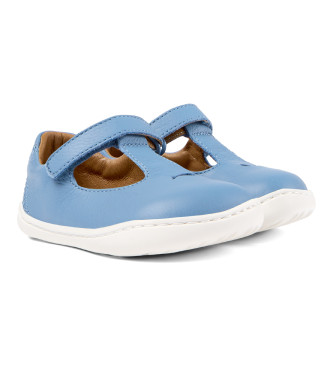Camper Skórzane buty TWS FW niebieskie