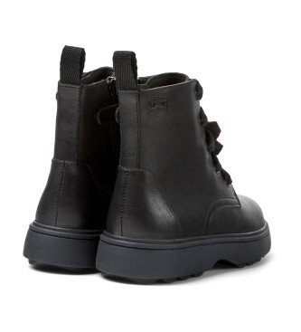 Camper TWS leather booties black