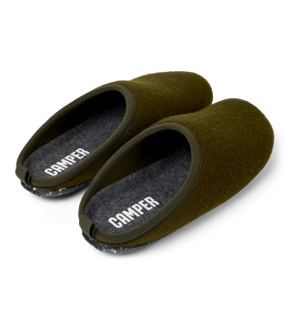 Camper Pantuflas Wabi verde